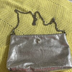 Zara purse silver